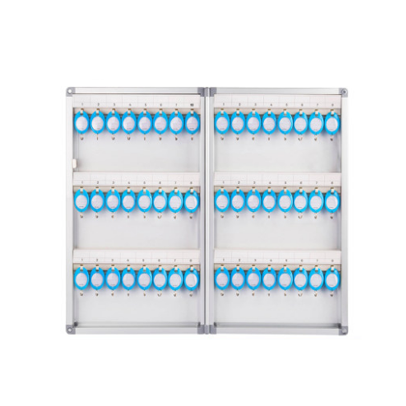 企诺 钥匙柜钥匙收纳管理箱48位 QNGhA3-48 283*63*475mm 灰色（单位：个）