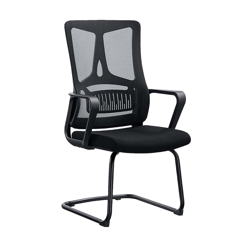 企诺 办公职员椅B款：弓形椅 QN003 560*550*1030mm 黑色（单位：张）