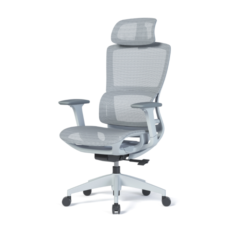 企诺 办公椅电脑职员椅主管经理椅 QNK-517A-QW-HS （680-730）*660*（1110-1170）mm 白色（单位：张）