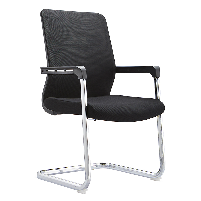 企诺 会议办公椅弓形椅 QN154 635*555*955mm 黑色（单位：张）