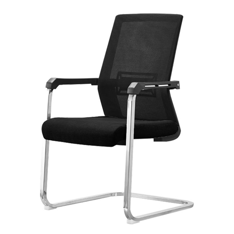 企诺 办公会议椅弓形椅 QN155 560*610*970mm 黑色（单位：张）