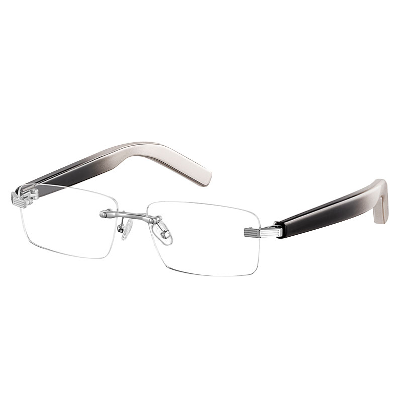 日月健（DR H） 智能商务眼镜蓝牙音频语音助手遥控拍照镜框 DR H-G06-21 约44.1g  拿铁色（单位：副）