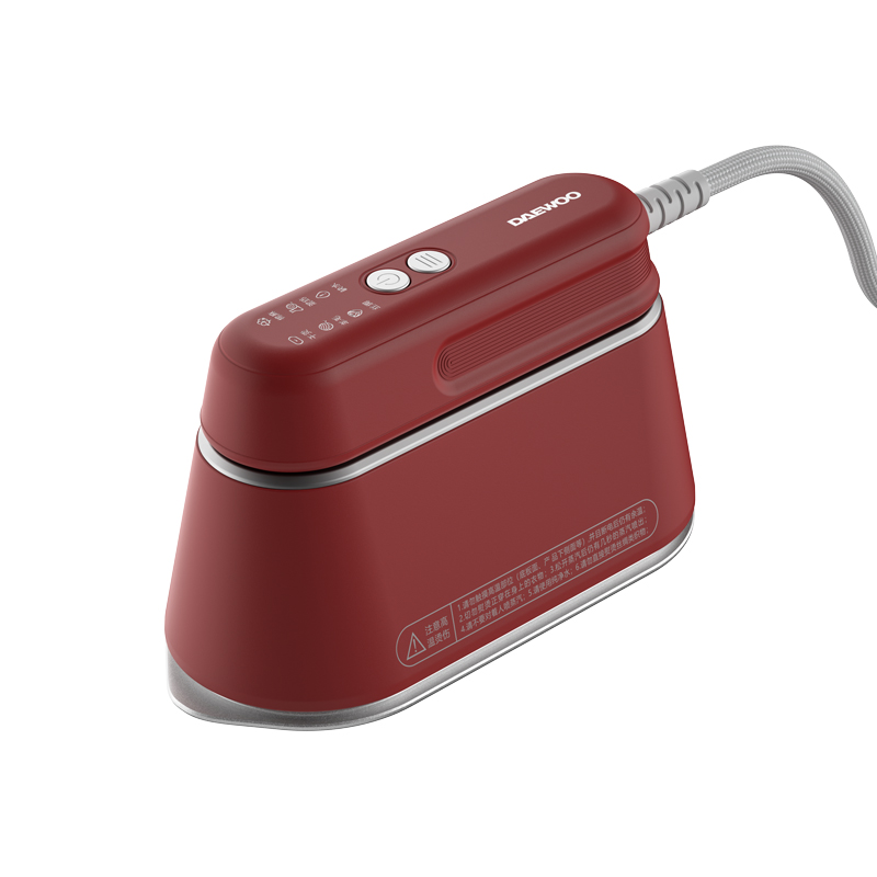 大宇（DAEWOO） 折叠蒸汽电熨斗HI-029PRO HI-029PRO 1200W  丝绒红（单位：台）