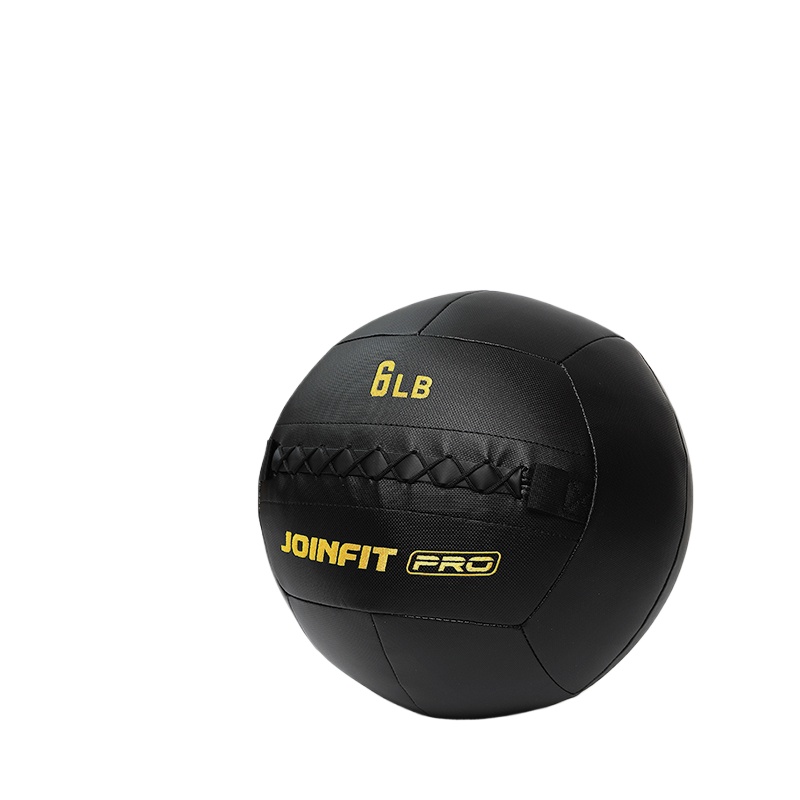 捷英飞 JOINFIT非弹力药球实心软式健身球-6kg J.S.141E 35CM  黑黄（单位：个）