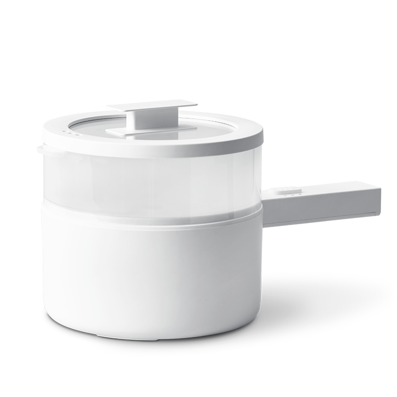 欧莱克/OLAYKS 多功能一体小型电锅电炒锅 OLK-LP-16 1.5L 白色（单位：台）