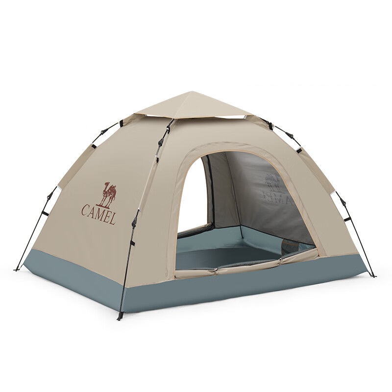骆驼（CAMEL） 骆驼户外全自动弹开露营郊游帐蓬  A9W3H8110A 展开尺寸：2.1*1.5m 流沙金（单位：个）
