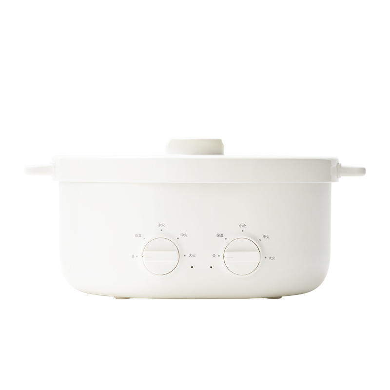 欧莱克/OLAYKS 电火锅 鸳鸯锅 OLK-02-10 6L  本白色（单位：台）