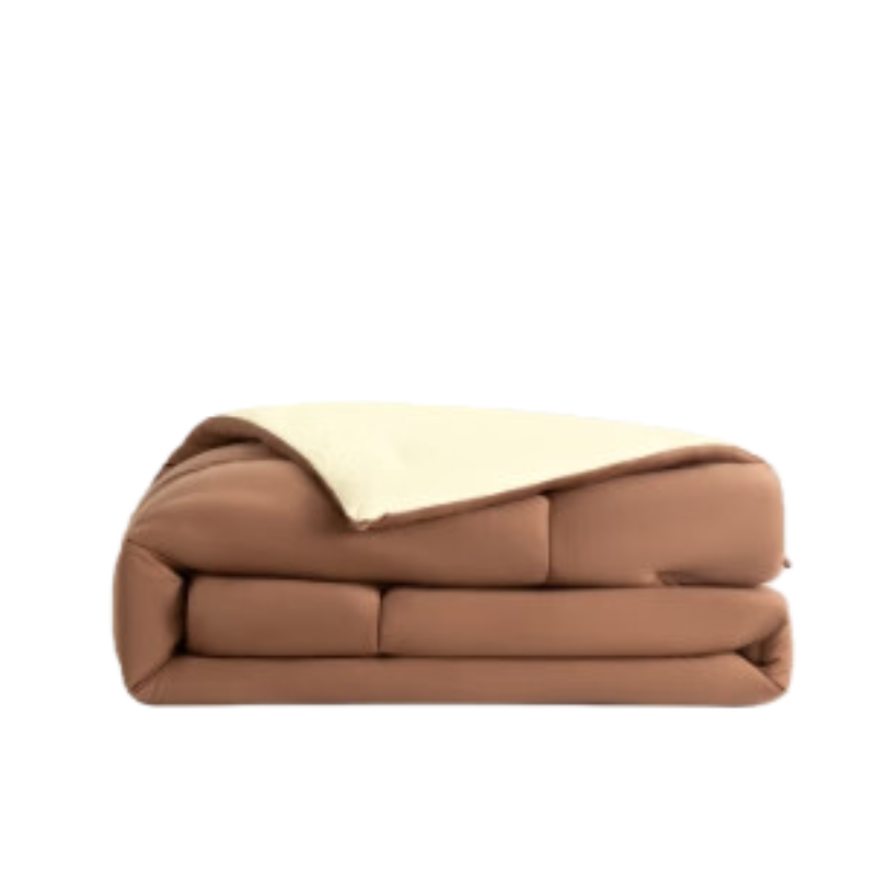 躺岛 熊抱系列 黄油小熊 自然机能混纺暖暖被 春秋款3.0（适宜室温 15-22℃） 150x200cm  浅蜜色与棕（单位：张）