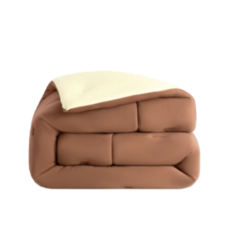 躺岛 熊抱系列 黄油小熊 自然机能混纺暖暖被 冬季款3.0（适宜室温 10-15℃） 200x230cm 浅蜜色与棕（单位：张）