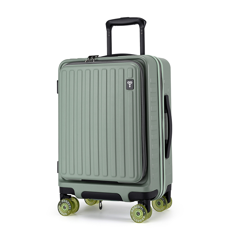 恒源祥 戛纳扩容旅行箱 HYX8087-28运动款 43*34*76cm 28寸 绿色（单位：个）