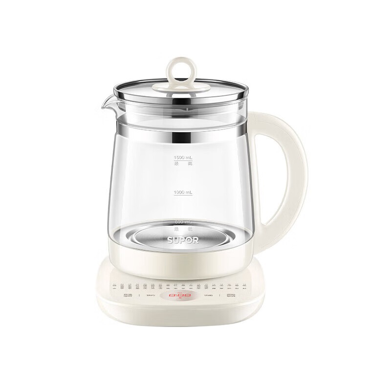 苏泊尔（SUPOR） 养生壶 SW-15YJ33C 1.5L 米黄色（单位：个）
