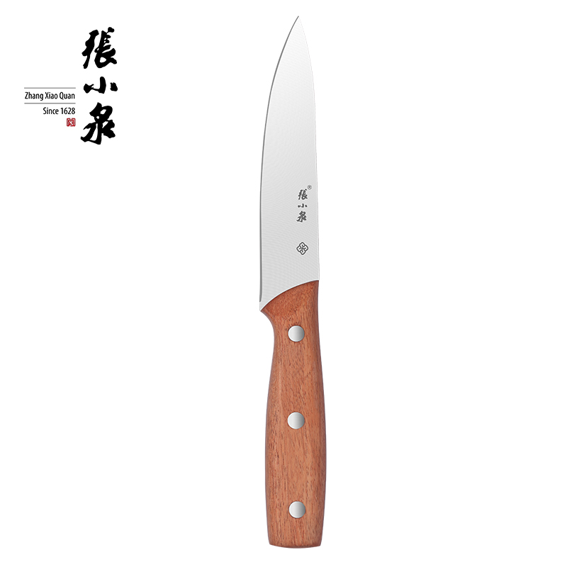 张小泉 铭刃系列水果刀 D51004400 130mm 桃木色（单位：把）