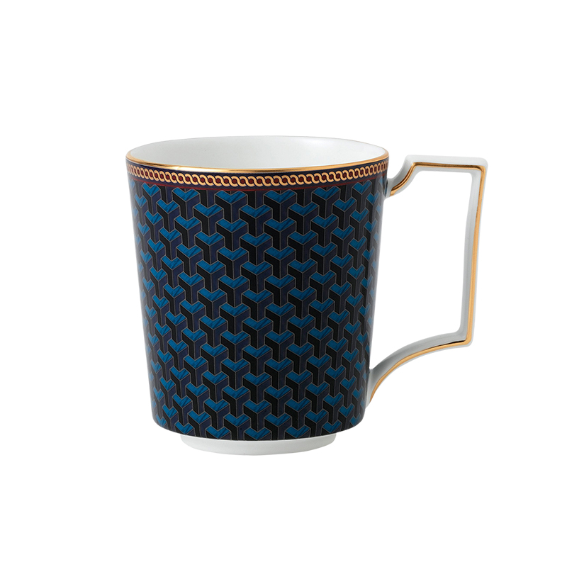 WEDGWOOD 威基伍德拜占庭马克杯 40024218 300ml 蓝色（单位：个）