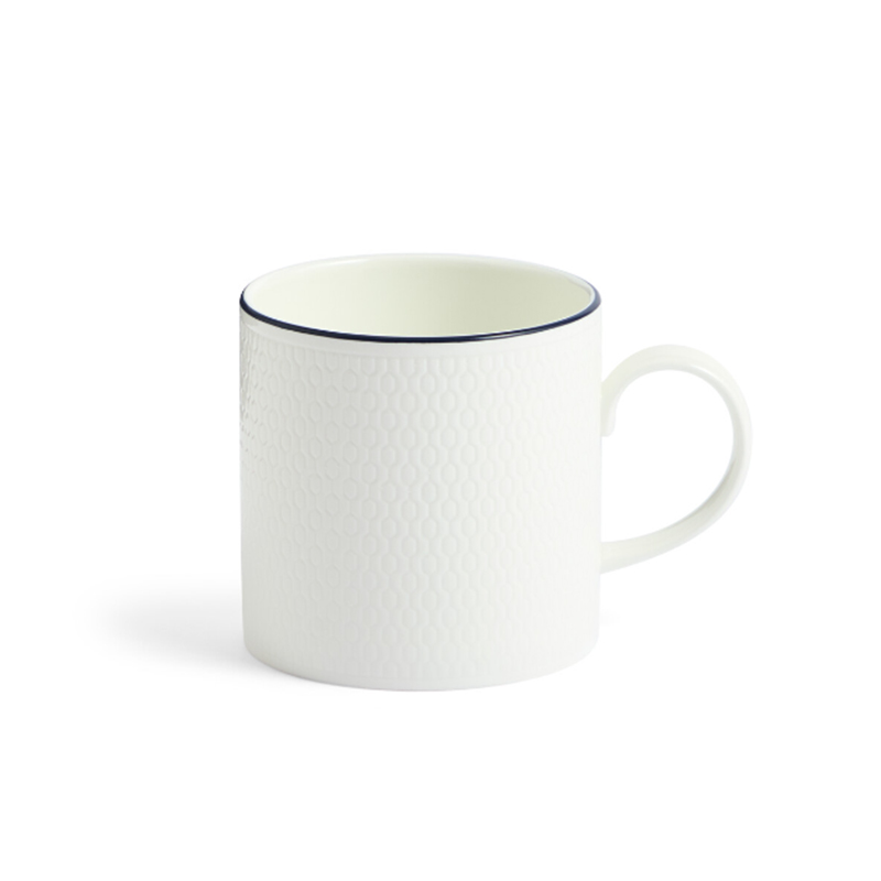 WEDGWOOD 威基伍德 蓝调几何马克杯 1079135 293ML 白（单位：个）
