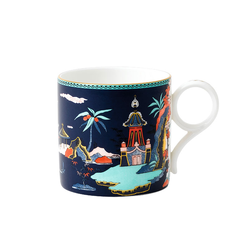 WEDGWOOD 威基伍德漫游美境蓝塔物语马克杯 40024012 270ml*1 蓝色（单位：个）