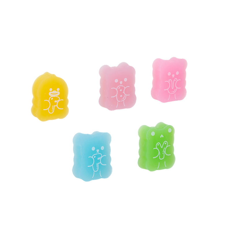 齐心（COMIX） 小黄鸭 软糖橡皮擦 5PCS BDBZ0109 5个装 混色（单位：筒）