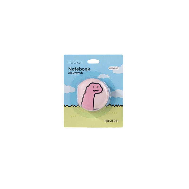 得力(deli) 乔古漫解压豆豆本 NS378-Q 80张 混色（单位：本）