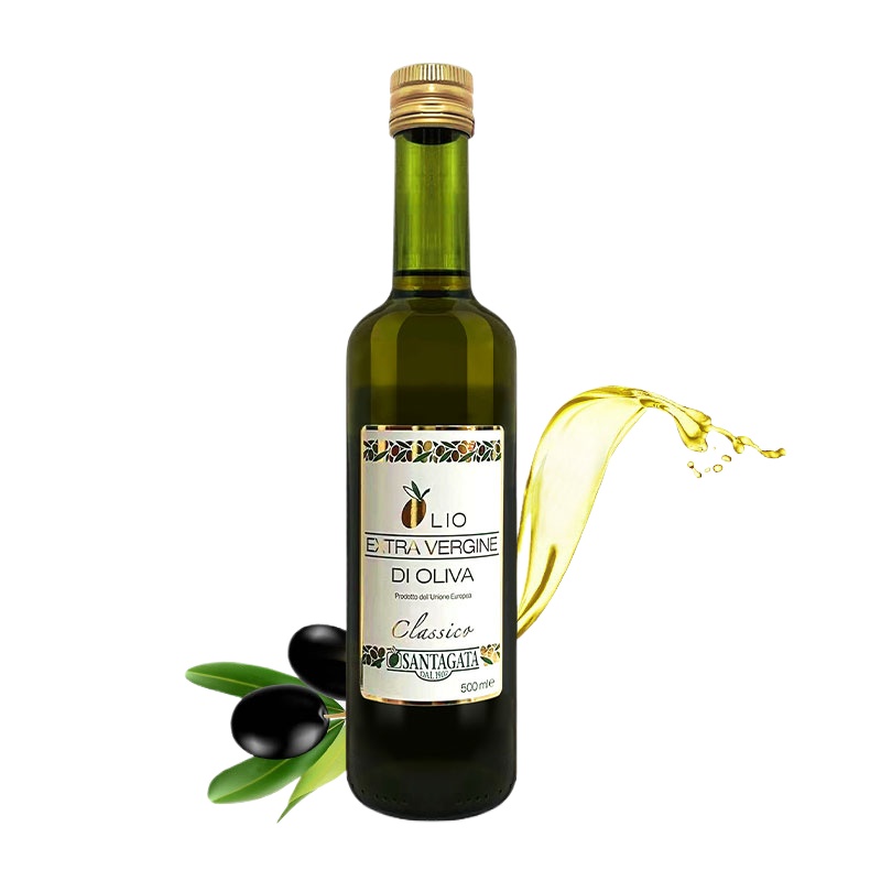 圣塔加 意大利原瓶进口 特级初榨橄榄油 500ml*1瓶 混色（单位：瓶）
