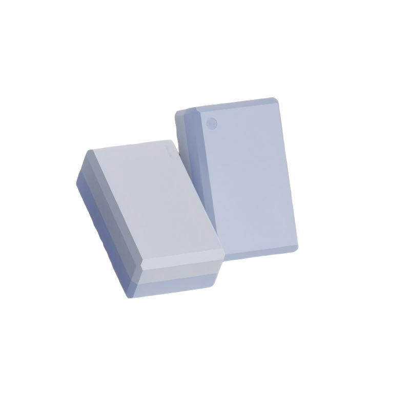 YOTTOY 防滑耐磨高密度多功能 双色瑜伽砖 Ayjzls1910050002 400g  蓝色（单位：对）