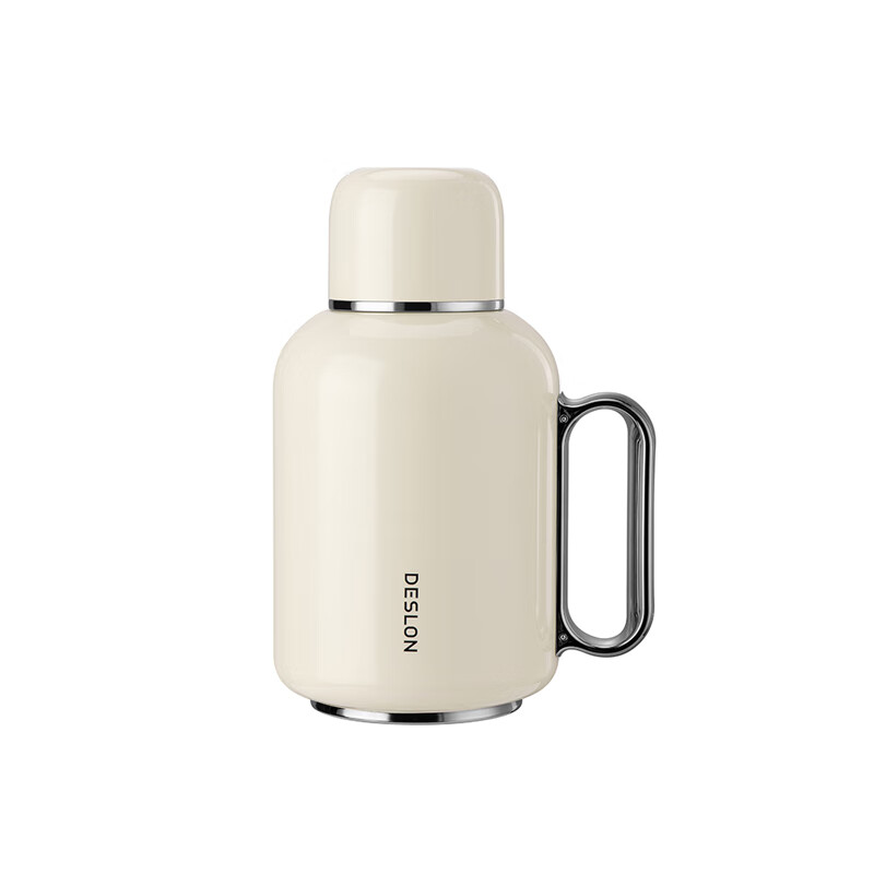 德世朗（DESLON） 茶悦温显焖茶壶 DCYH-900WH 900ml 米白色（单位：个）