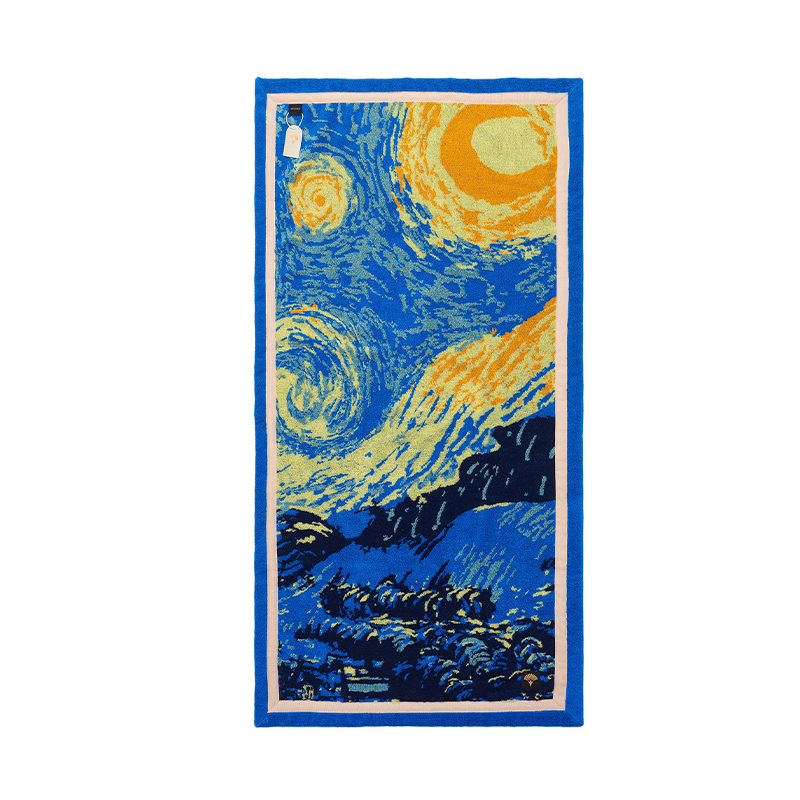 洁玉 星瀚浴巾(单条袋装)	 J5018B 70*140cm 540g 蓝色（单位：条）