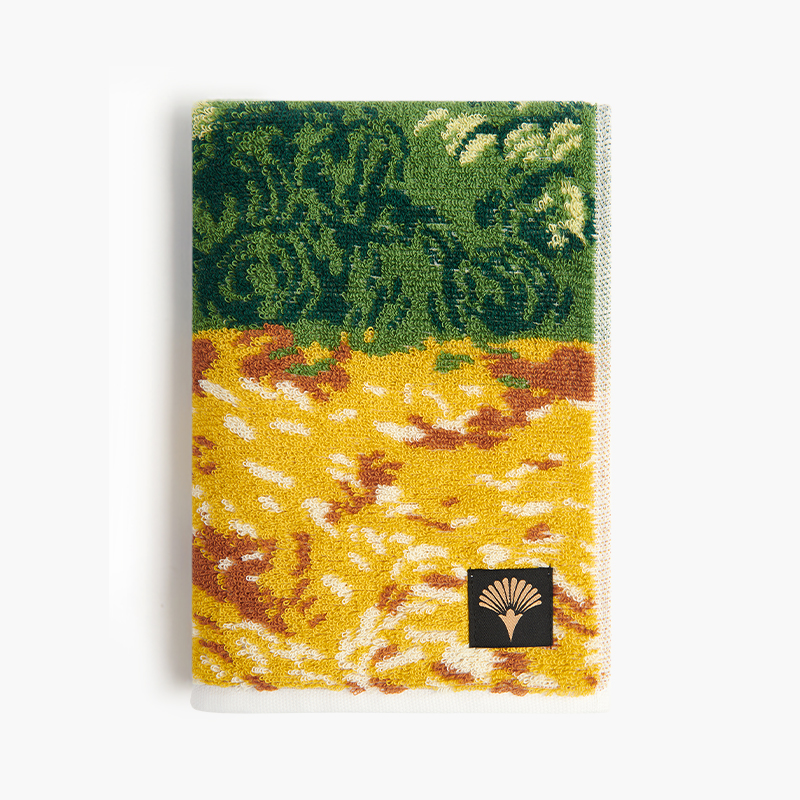 洁玉 悦律夏日毛巾单条礼盒装 J5017F-A 34*76cm 125g 蓝色（单位：个）