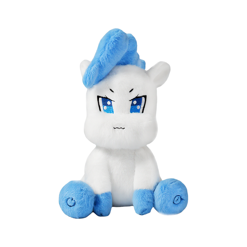 HELLO KOMA 嗨萌马神骏系列-翻羽毛绒公仔 原创动漫 25cm 蓝色（单位：个）