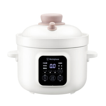 西屋（Westinghouse） 微电脑电炖锅 WDG01L19 1L 米白色（单位：台）