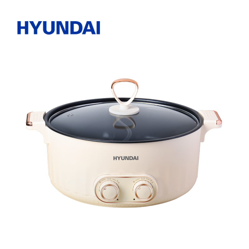 现代（HYUNDAI） 电火锅 MHG5001 380*310*210mm  白色（单位：台）