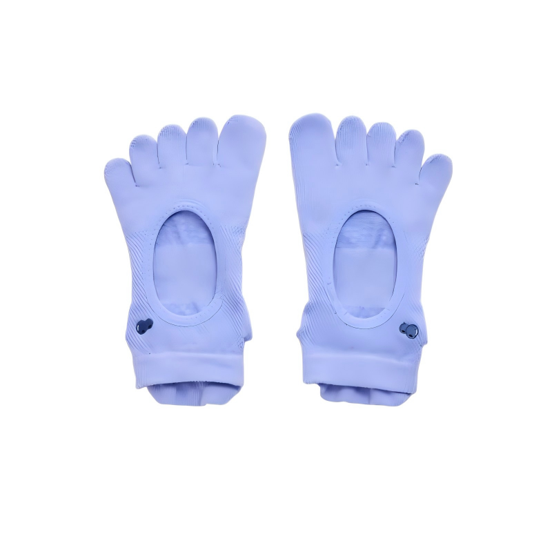 YOTTOY 五指水果瑜伽袜 全掌防滑 模拟掌纹 wzyj2311x2C100S0000e008 S码 紫色（单位：双）