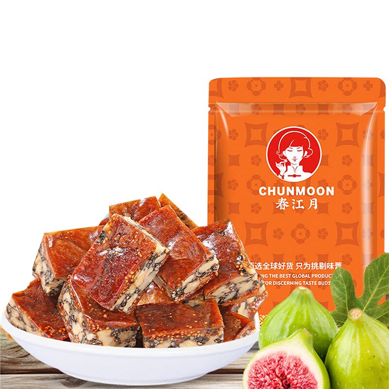 春江月 黑芝麻黄芪无花果核桃仁派 即食独立包 250g 橙色（单位：袋）