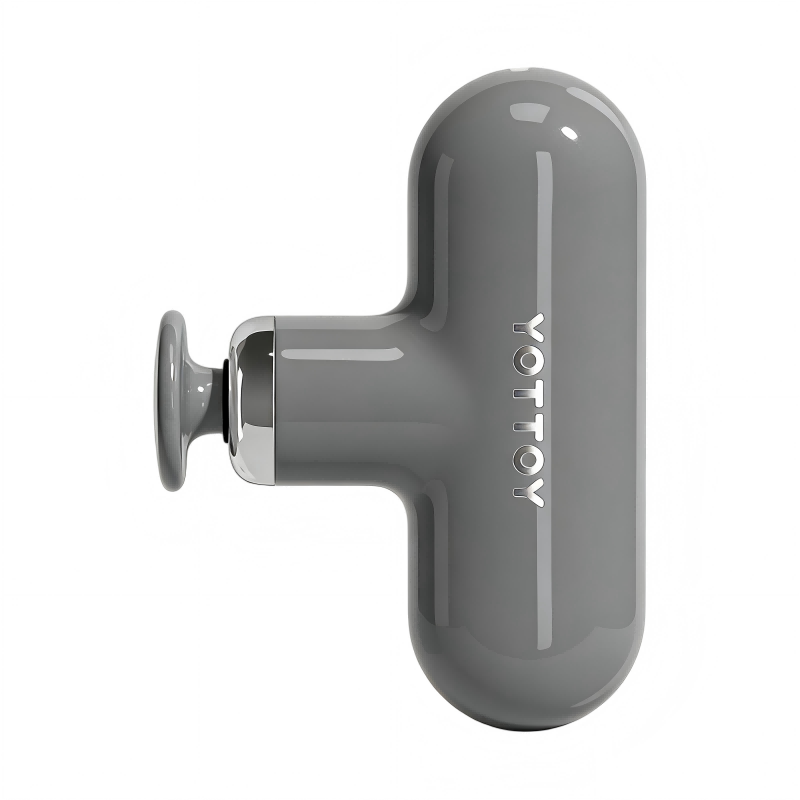 YOTTOY 口袋筋膜枪（四头） amjm2410x1A00010085i002 190g 灰色（单位：个）