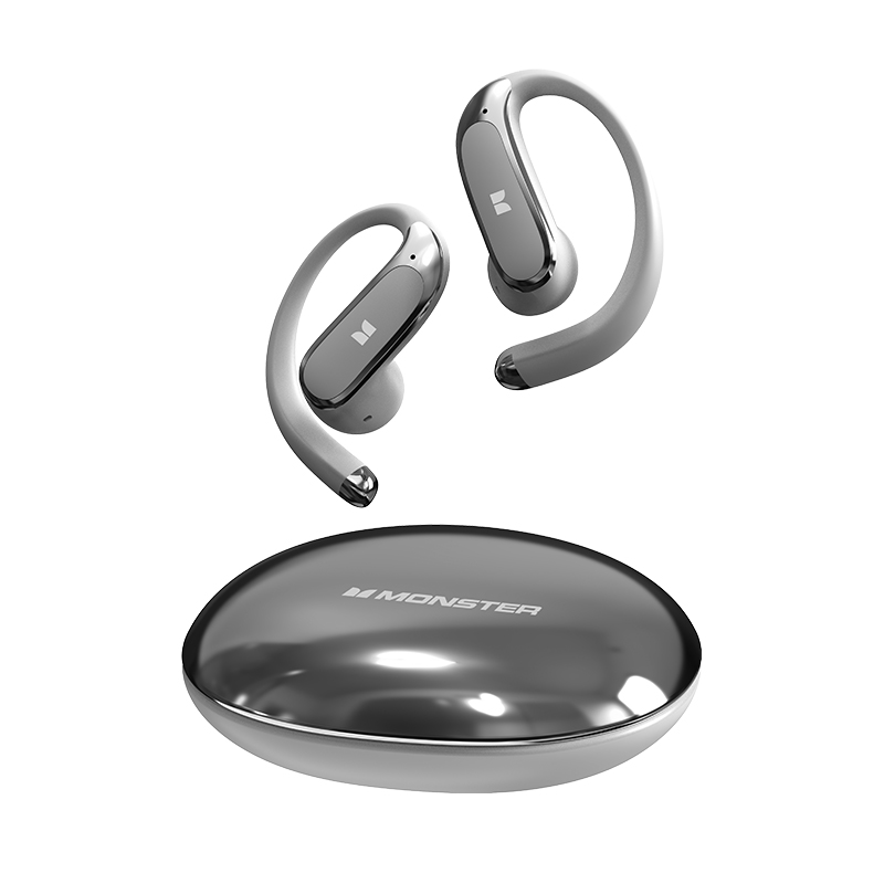 魔声 开放式蓝牙耳机 D01 170g  银色（单位：副）