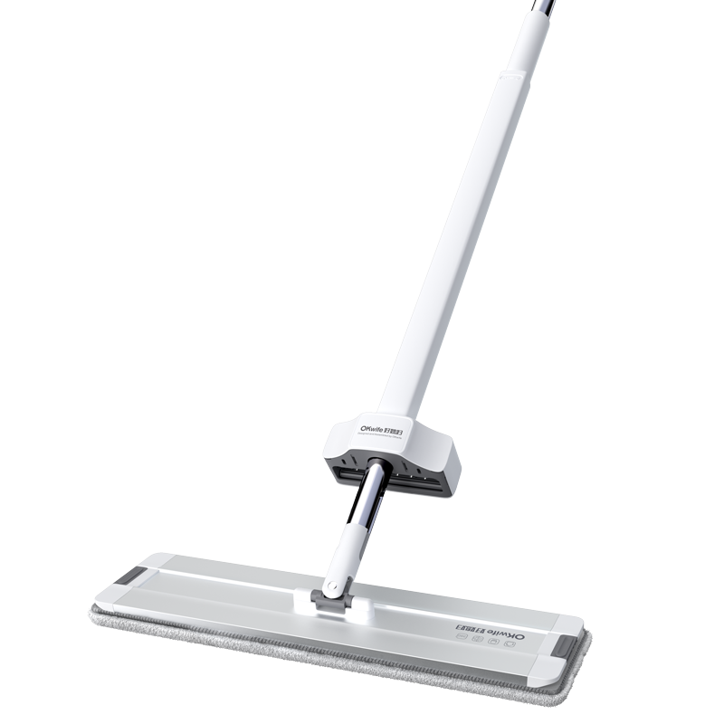 好媳妇（OKwife） 45未来风亮洁免手洗平拖-全铝板2块布 AGW-7028A-1-2 45*11cm两块布  白色（单位：把）