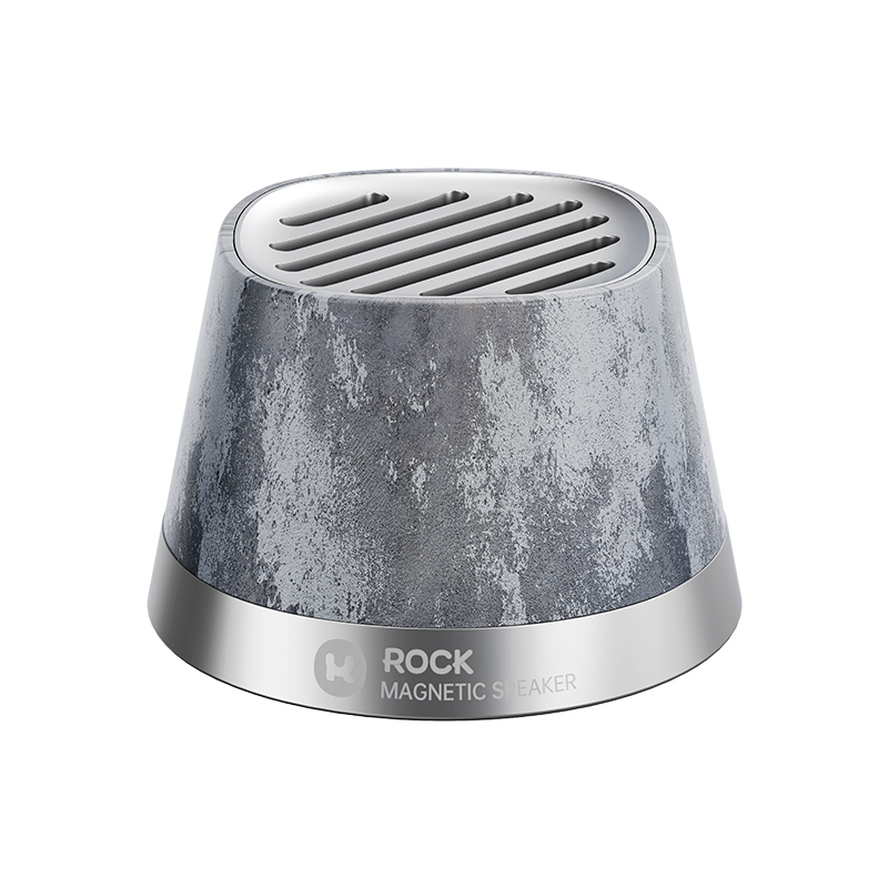 ROCK 玲珑磁吸无线充蓝牙音箱 K13Pro 电芯容量:600mAh  灰色（单位：个）