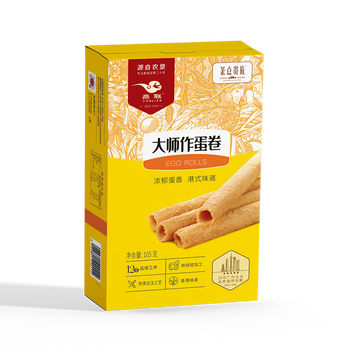 燕联（YANLIAN） 大师作 蛋卷 105克  混色（单位：盒）