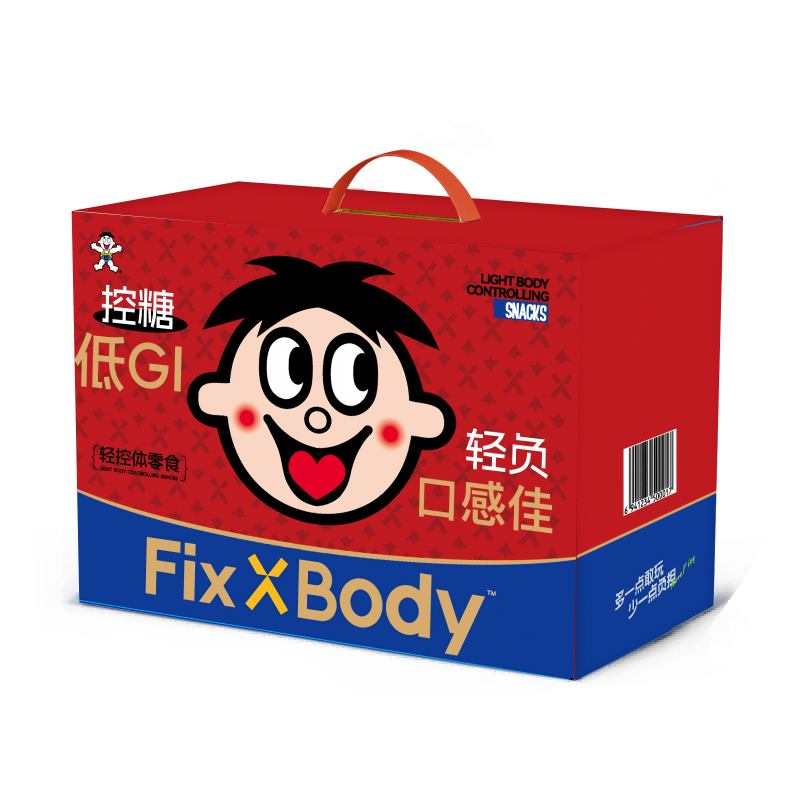 旺旺 零食 FixXBody轻控体 928g 莓果色（单位：盒）