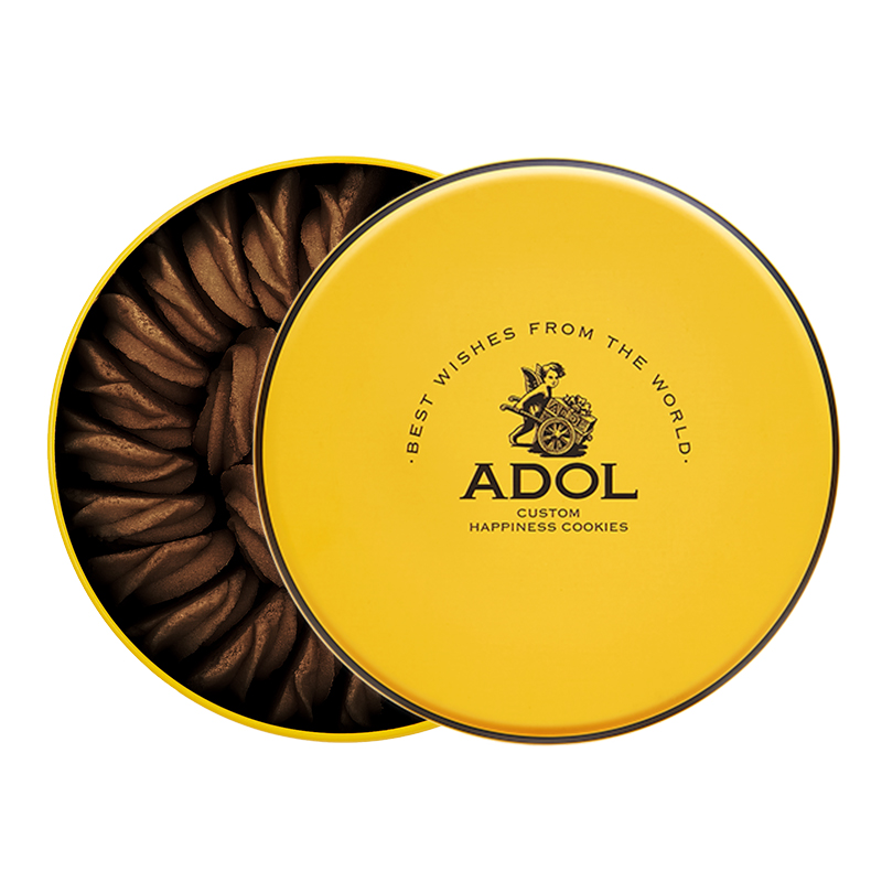ADOL 珍妮曲奇 巧克力味 180g 拿铁色（单位：盒）