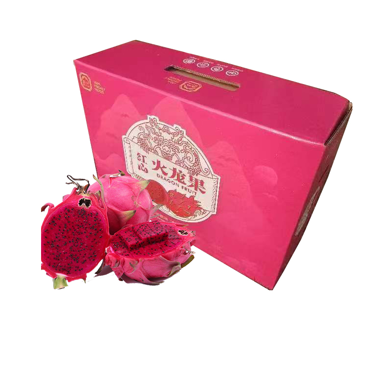 果翻天 海南红心火龙果 单果约350g+ 带箱5斤礼盒装 混色（单位：箱）