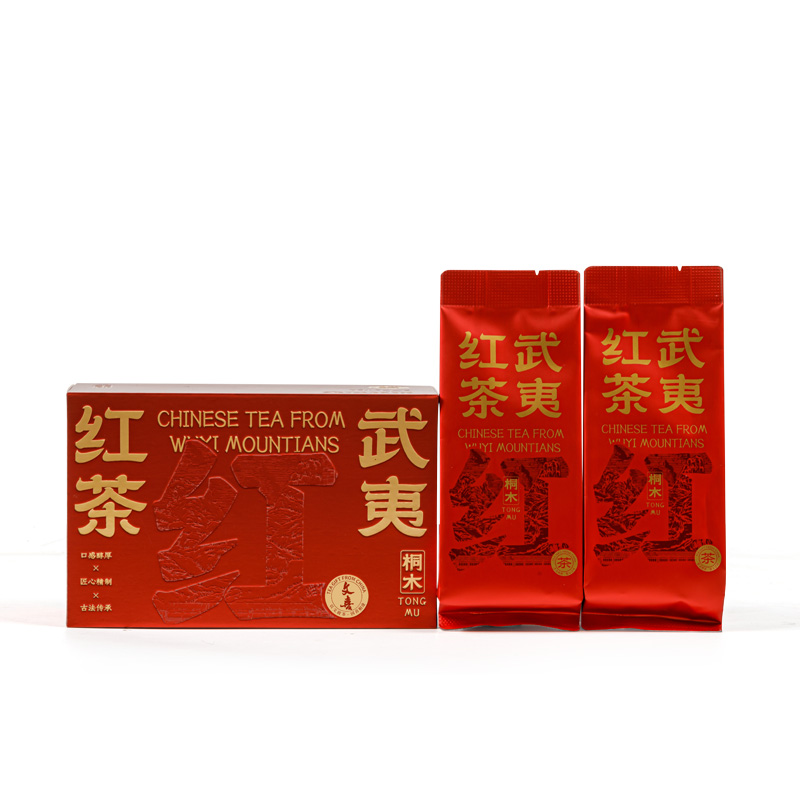 文喜 正山小种红茶 小金砖系列 30g克/盒 红色（单位：盒）