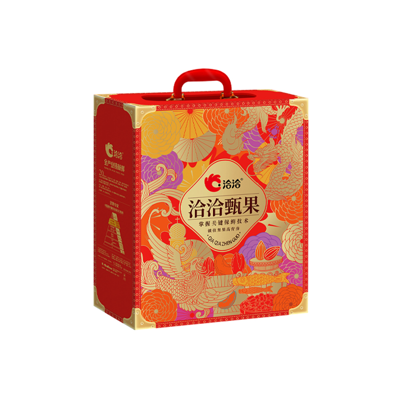 洽洽 甄果 坚果礼盒 1221g 红色（单位：盒）