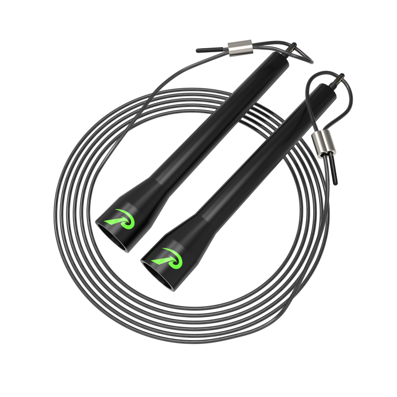 普为特（POVIT） 竞速跳绳成人健身运动学生比赛训练钢丝跳绳 P-140 100g 黑色（单位：条）