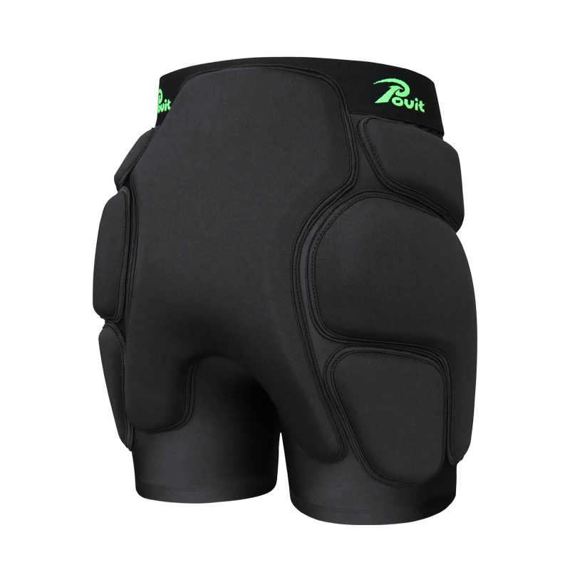 普为特（POVIT） 滑雪护具护臀内穿（加强升级款)  P-327 L码（适合体重140-170斤） 黑色（单位：件）