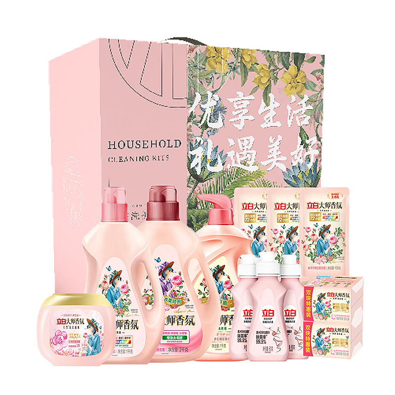 立白 大师洗护套装 ZSW03礼盒 5.3kg 混色（单位：套）