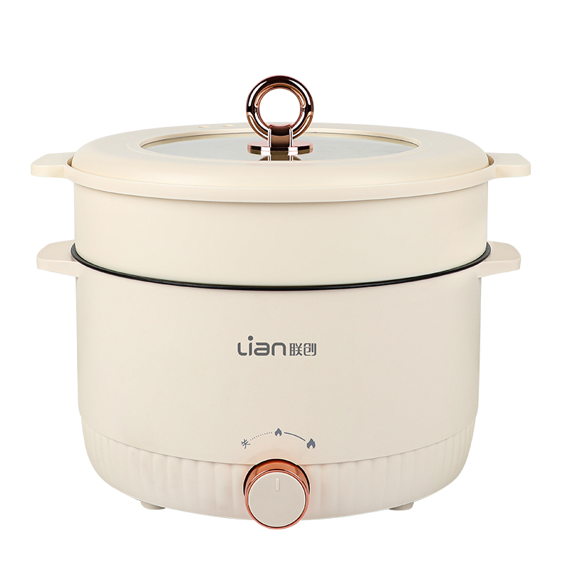 联创（LIAN） 多功能电火锅 DF-BL8033MB 5L  白色（单位：台）