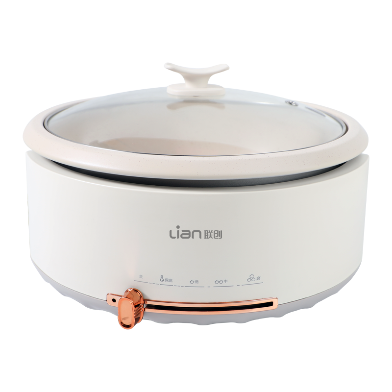 联创（LIAN） 分体式电火锅 DF-BL8085M 4L  白色（单位：台）