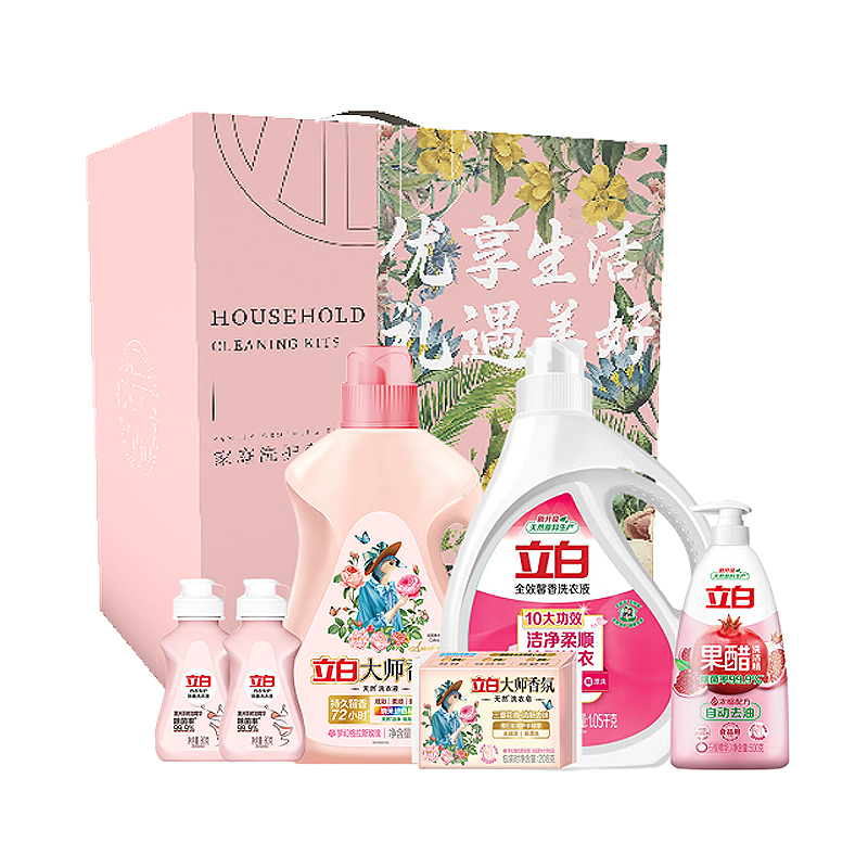 立白 大师洗护套装 ZSW06-BX礼盒 2.9kg 混色（单位：套）