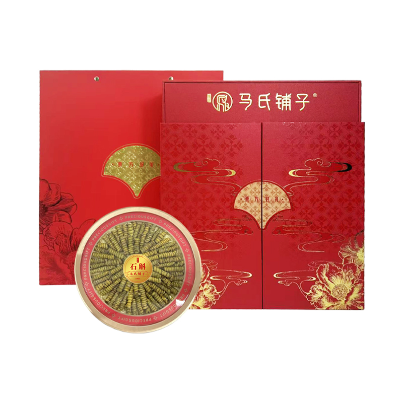 宝堂马氏铺子 马到成功典藏版-铁皮石斛礼盒 安徽铁皮石斛 80克 红色（单位：盒）