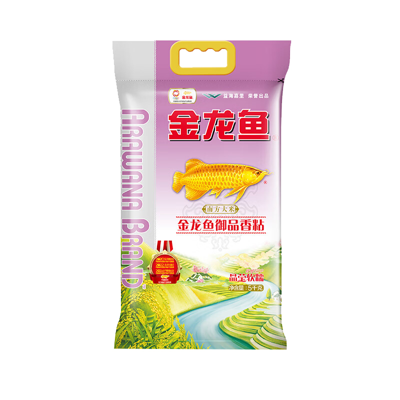 金龙鱼 御品香粘 大米 5kg  佳人粉（单位：袋）