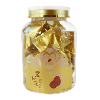 每家亲 黑松露琥珀阿胶枣 G30 298克*1盒 金色（单位：盒）